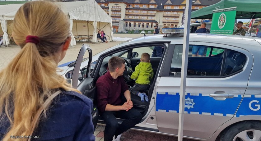 Piknik dla Kamilki Gil / fot. KPP Zakopane