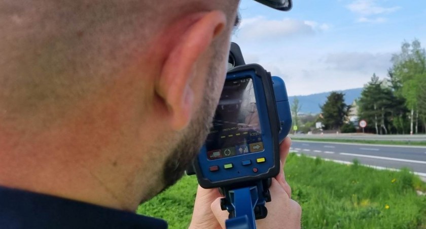 Przekroczył dozwoloną prędkość o 63 km / Fot. archiwum Góral Info