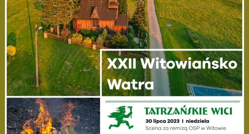 Festyny i pikniki, Witowiańsko Watra zaproszenie informacje - zdjęcie, fotografia