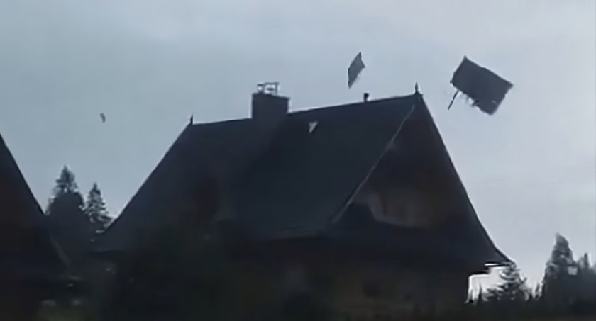 Anomalie pogodowe nad Podhalem