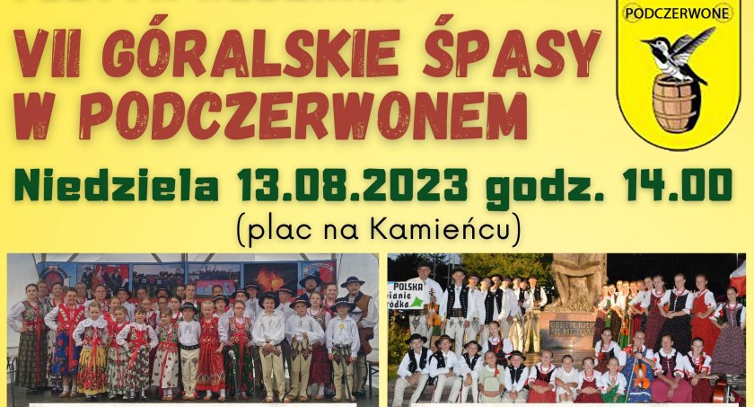 Festyny i pikniki, Góralskie Śpasy Podczerwonem dobra zabawa gwarantowana - zdjęcie, fotografia