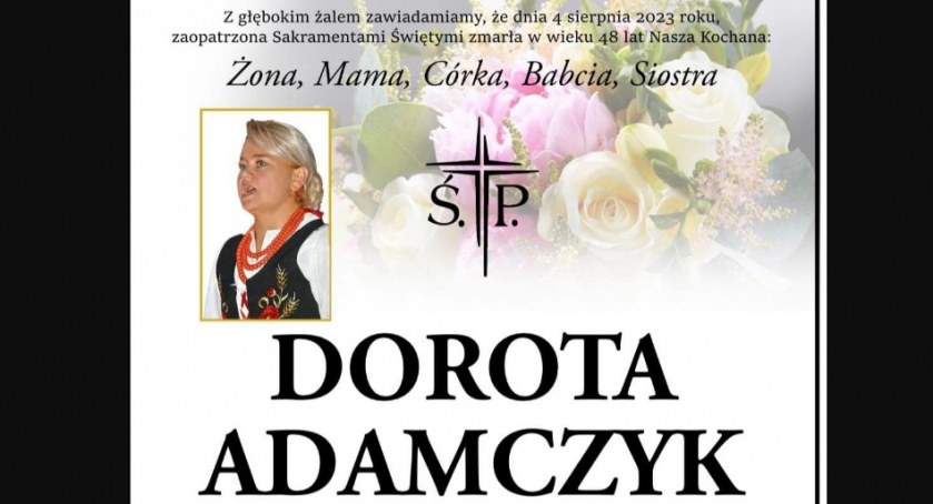 Odeszli, Zmarła Dorota Adamczyk znana regionalistka Szaflar - zdjęcie, fotografia