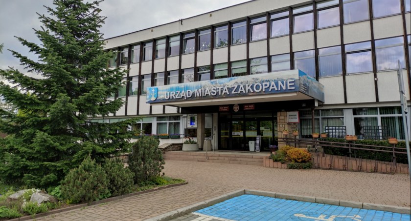 Utrudnienia w ruchu - Zakopane ul. Spyrkówka / Fot. UM Zakopane
