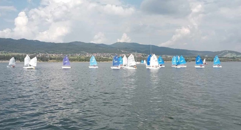 Regaty Optimist Cup na Jeziorze Czorsztyńskim