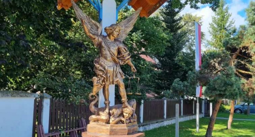 Religia, „Książę Niebieski” Ludźmierzu zaproszenie uroczyste poświęcenie Kaplicy Świętego Michała Archanioła - zdjęcie, fotografia