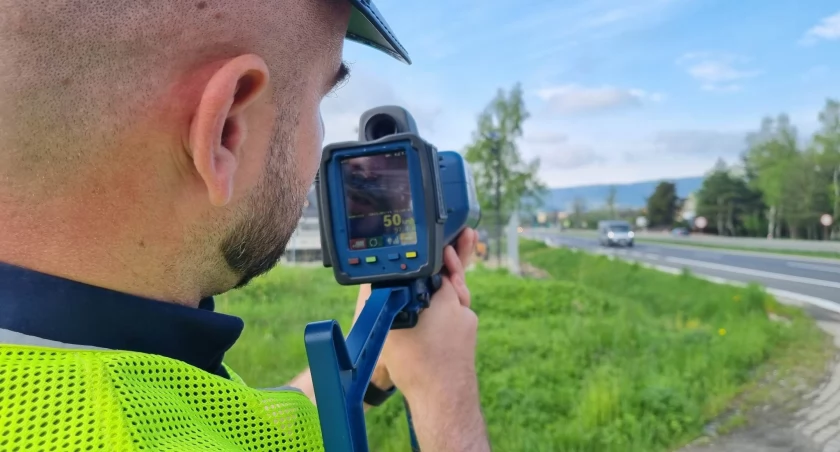 Zatrzymany za jazdę 112 km/h w terenie zabudowanym / Fot. archiwum Góral Info