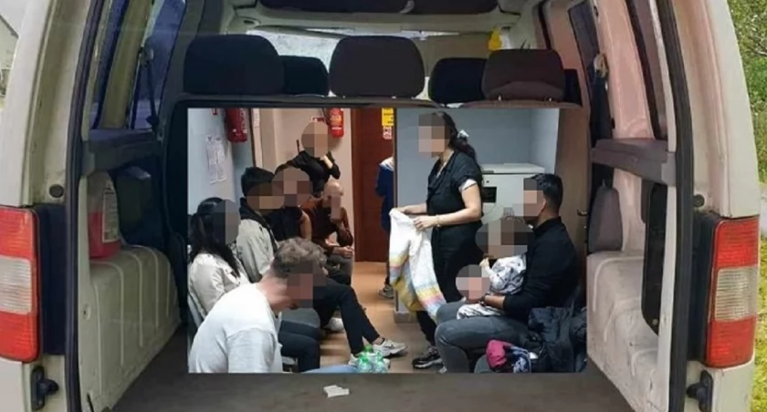 Kolejne zatrzymania nielegalnych migrantów / Fot. Karpacki Oddział SG
