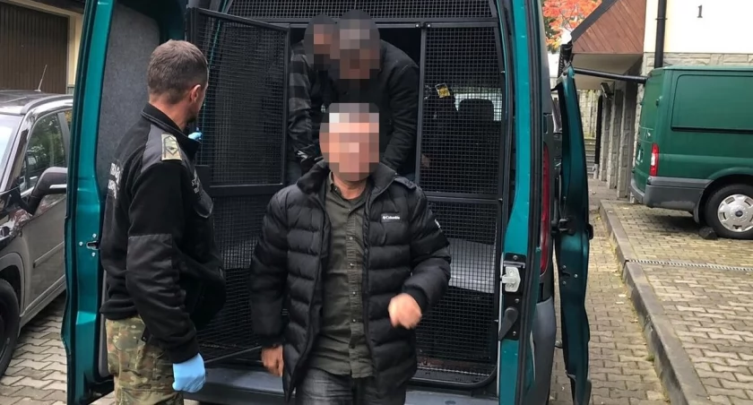 Zatrzymano 28 nielegalnych migrantów / Fot. Karpacki Oddział Straży Granicznej 