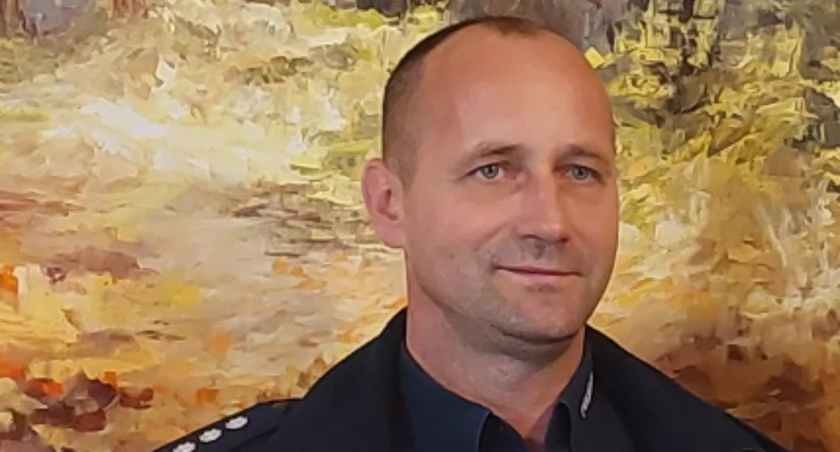 Komendant Komisariatu Policji w Rabce-Zdroju / Fot KPP Nowy Targ