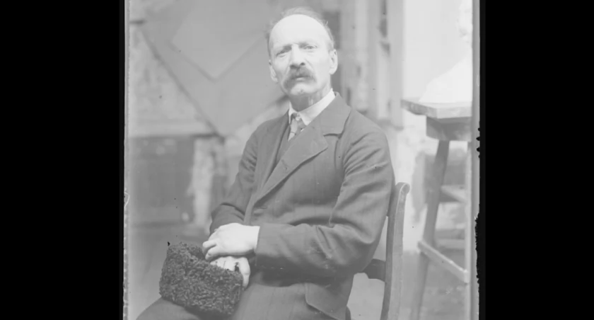 Zdjęcie - Wojciech Brzega na fotografii Teofila Studnickiego / Muzeum Tatrzańskie im. dra Tytusa Chałubińskiego w Zakopanem