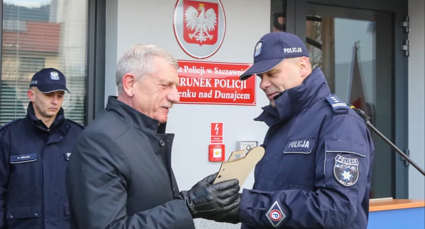Nowa siedziba policji w Krościenku nad Dunajcem / fot. KPP Nowy Targ