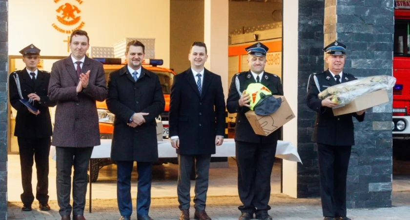 Nowa remiza OSP  w Lipnicy Wielkiej – Centrum / Fot. fot. Łukasz Sowiński Sowinskifoto.pl