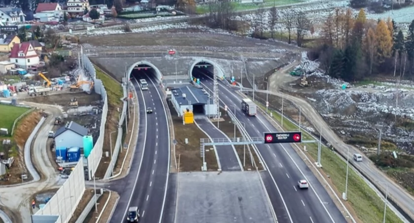  Statystyki tunelu na zakopiance / Fot. GDDKiA w Krakowie