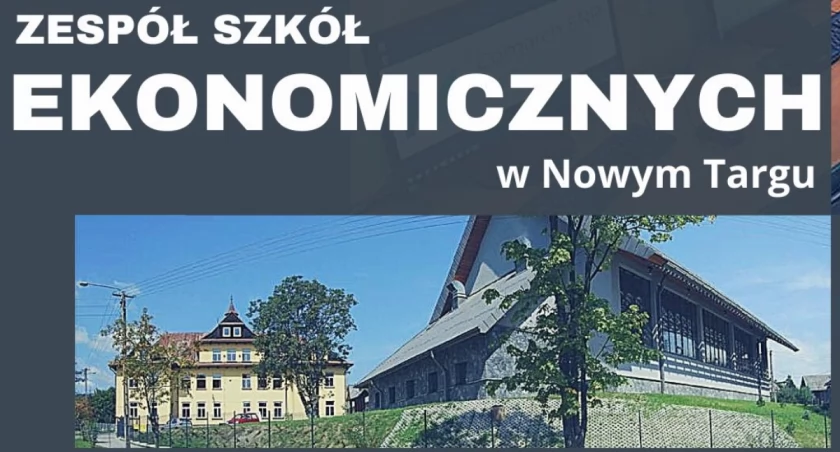 Edukacja, Zespół Szkół Ekonomicznych Nowym Targu Złotą Szkołą - zdjęcie, fotografia