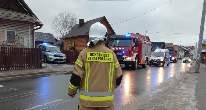 Akcje ratunkowe, Dramatyczna akcja ratunkowa Czarnym Dunajcu - zdjęcie, fotografia