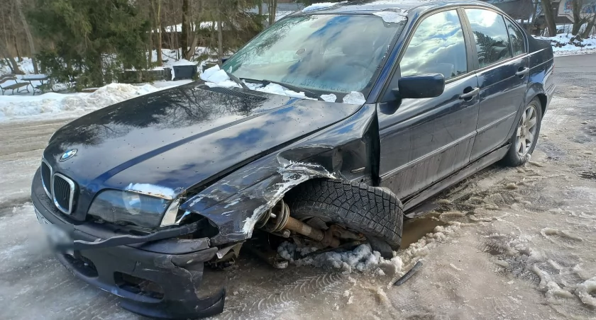 kierowca miał blisko 3,2 promila alkoholu / fot. KPP Zakopane