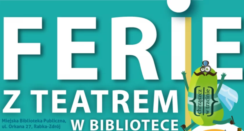 Kultura, Ferie teatrem bibliotece - zdjęcie, fotografia