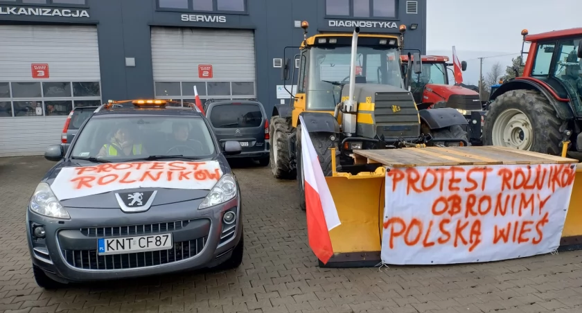 Postulaty strajkujących rolników / Fot. Piotr Duraj