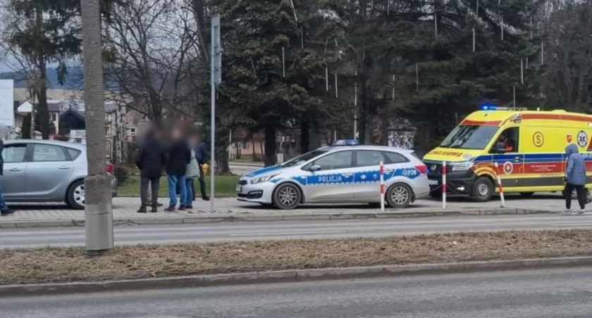 Zderzenie koło MCK / Fot. czytelnik