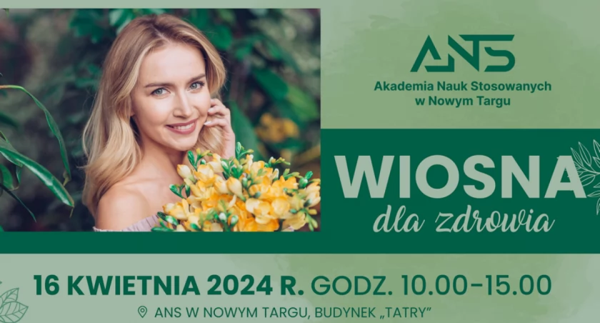 Wiosna dla zdrowia - ANS w Nowym Targu
