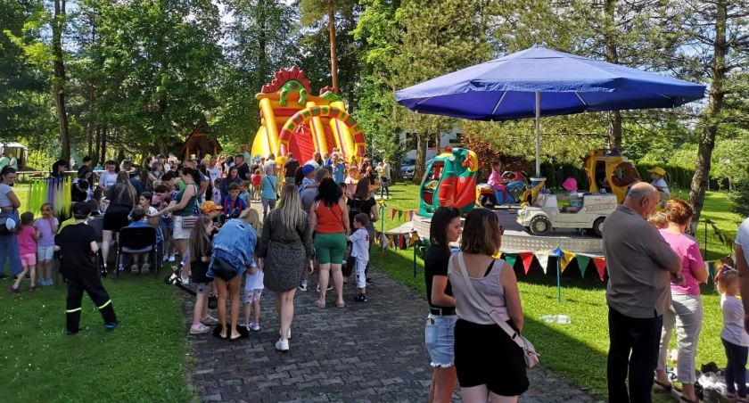 Zdjęcie z pikniku w Skawie / fot. GOK Raba Wyżna