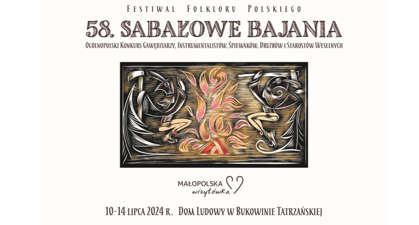 Folklor, niedługo Sabałowe Bajania Bukowinie Tatrzańskiej - zdjęcie, fotografia