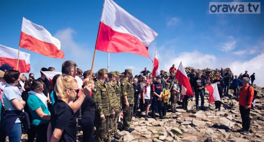 Babiogórskie Chodniki Niepodległości 1924-2024. / fot. Grzegorz Rzepiszczak