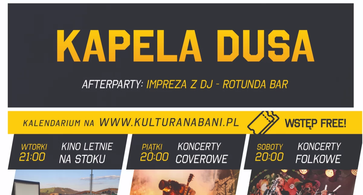 Imprezy , scenie Kultury wystąpi Kapela - zdjęcie, fotografia