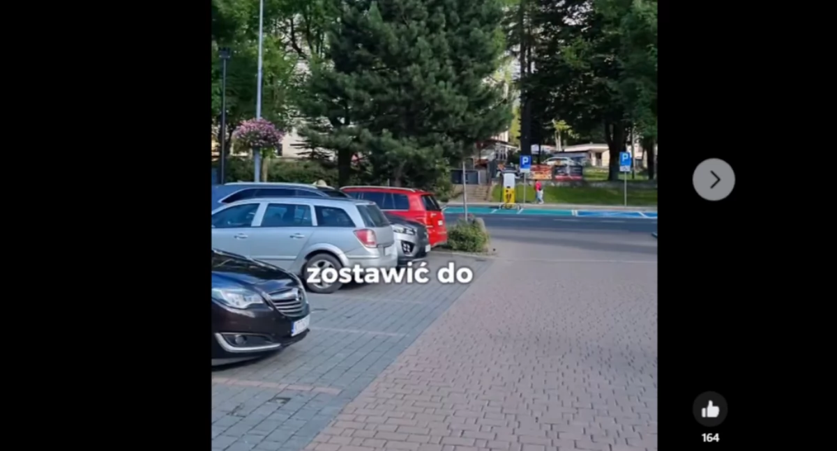 Zdjęcie parkingu / fot. FB Łukasza Filipowicza