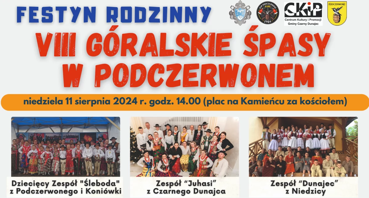 Festyny i pikniki, Podczerwone zaprasza Góralskie Śpasy festyn pełen atrakcji - zdjęcie, fotografia