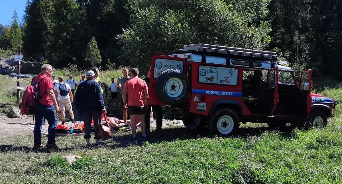 Fot. GOPR Sekcja Szczawnica