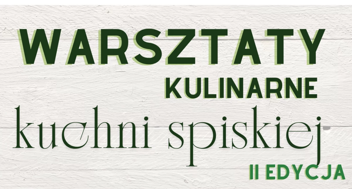Warsztaty, Warsztaty kulinarne kuchni spiskiej - zdjęcie, fotografia