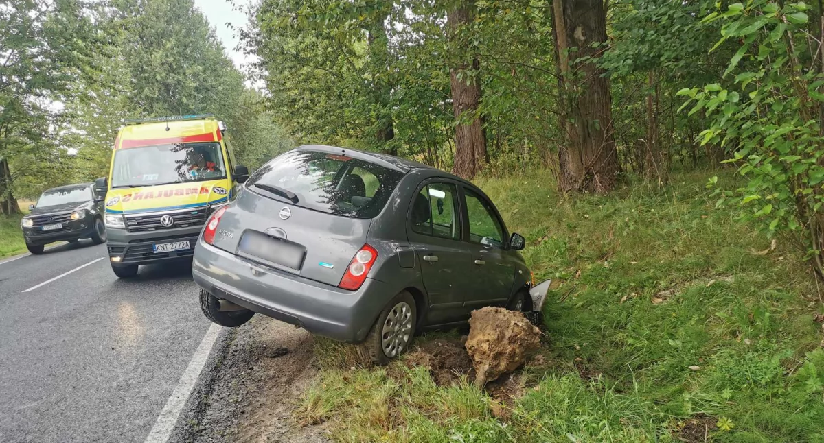Zdjęcie z miejsca kolizji 
