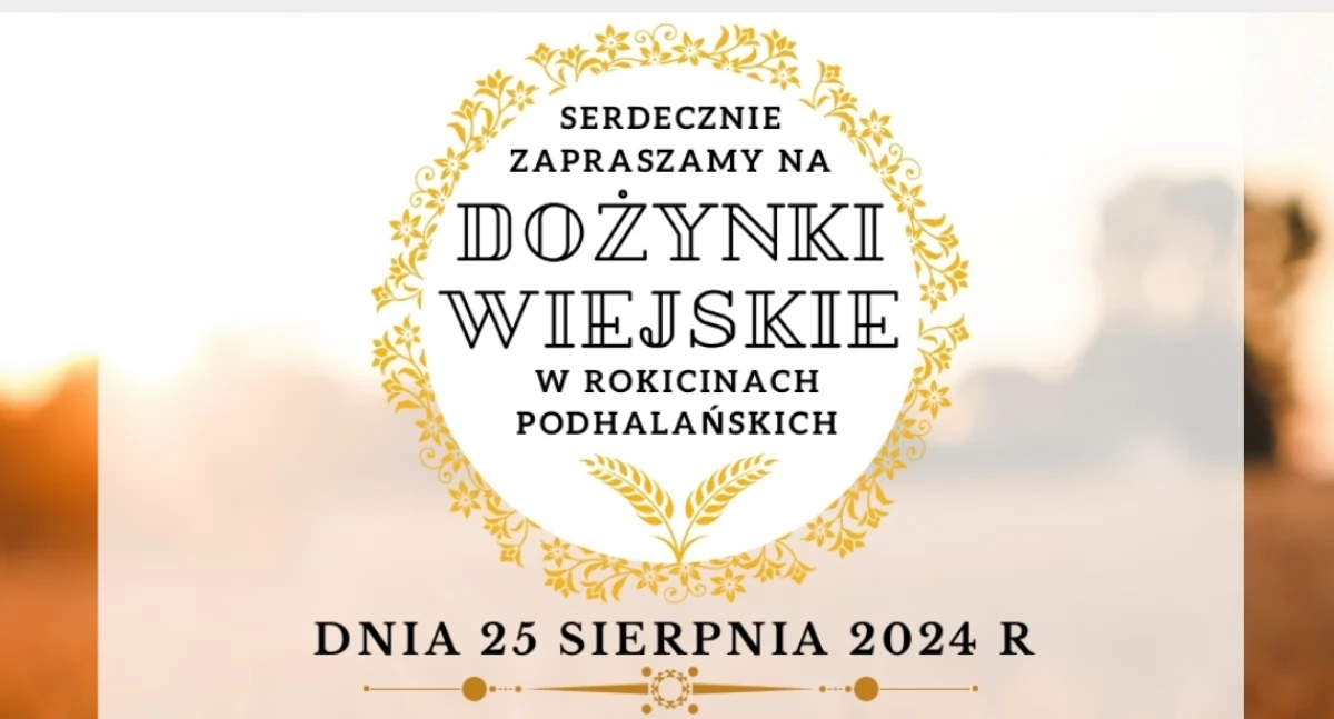 Festyny i pikniki, Dożynki Wiejskie Rokicinach Podhalańskich - zdjęcie, fotografia