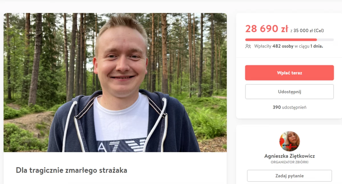Pomoc charytatywna, Rodzina tragicznie zmarłego latka walczy sprawiedliwość ruszyła zbiórka pomoc prawną - zdjęcie, fotografia