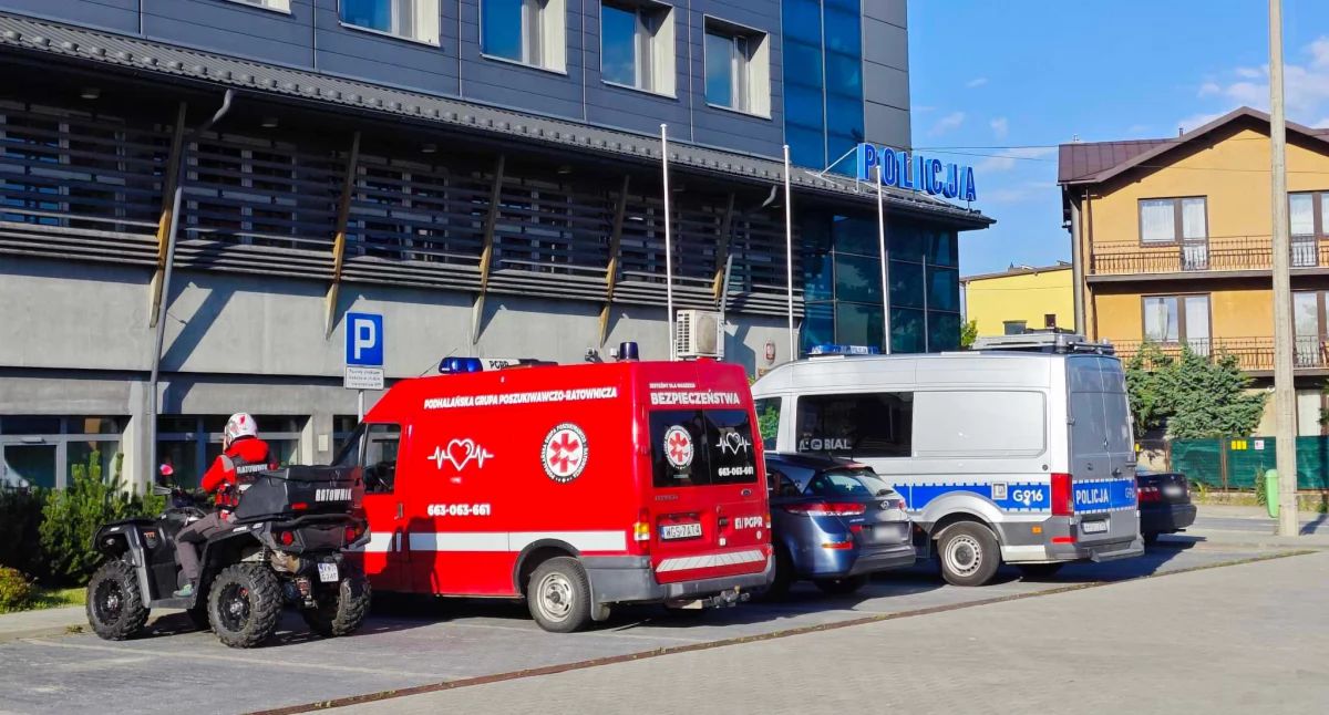 Akcje poszukiwawcze, Zaginął mieszkaniec Białej - zdjęcie, fotografia