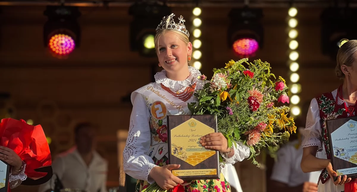 Podhalańska Królowa Miodu 2024 Joanna Franosz / fot. UG Poronin