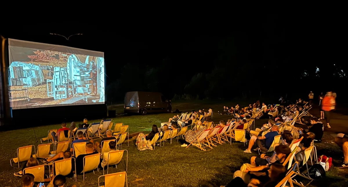 Wieczór z Kinem Pod Chmurką / Fot. Urząd Gminy Czorsztyn 
