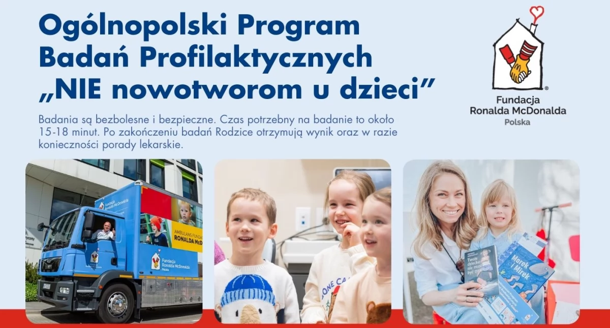 Zdrowie, nowotworom dzieci kolejna edycja darmowych badań profilaktycznych najmłodszych gminie Czarny Dunajec - zdjęcie, fotografia