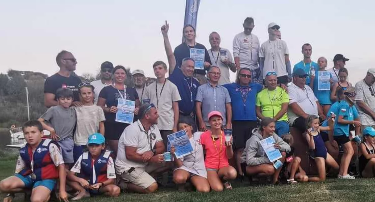 Sporty wodne, Wiaterni regatach Puchar Burmistrza Nowego Targu - zdjęcie, fotografia