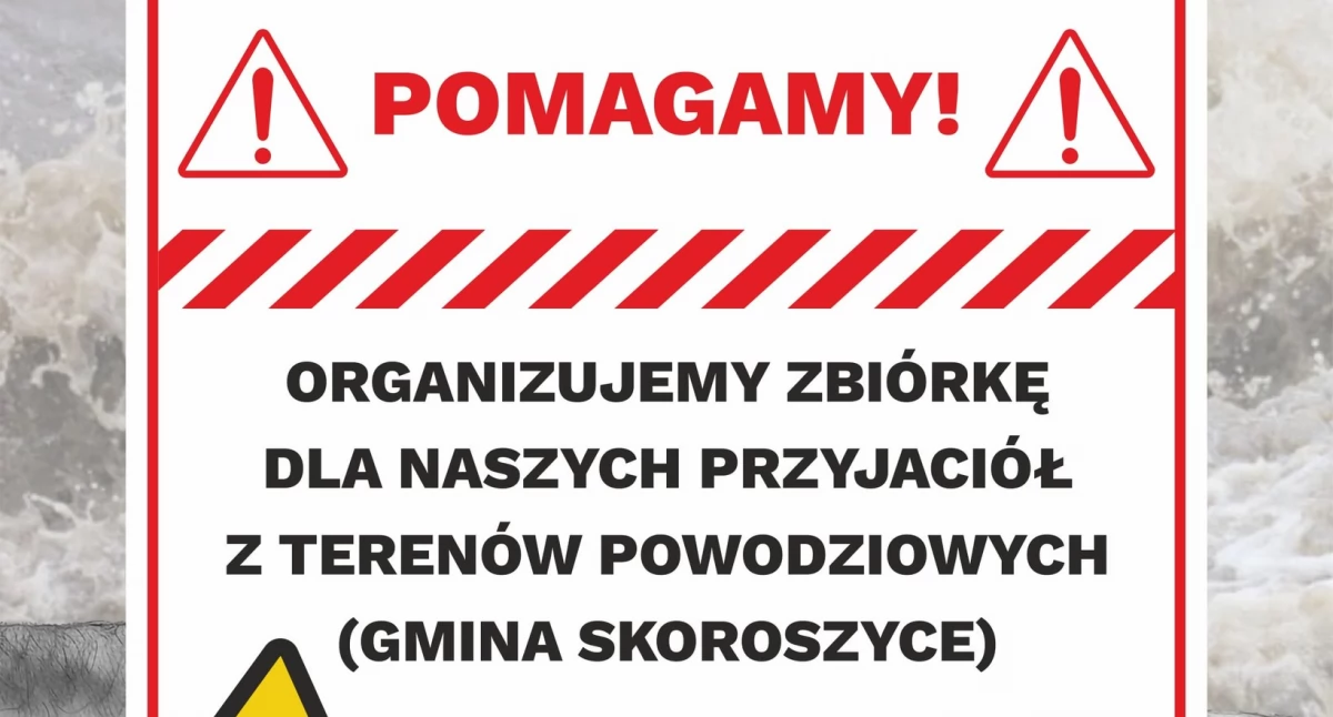 Pomoc charytatywna, Gmina Biały Dunajec pomocą powodzianom zbiórka przyjaciół terenów powodziowych - zdjęcie, fotografia