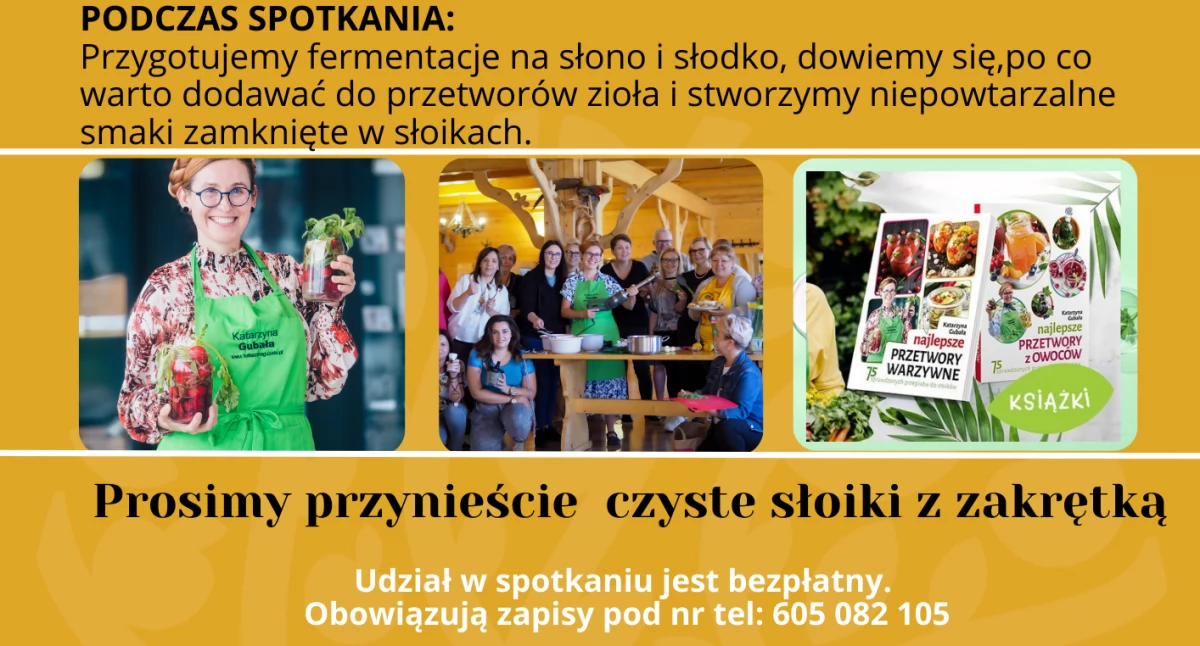 Warsztaty, Poznaj tajniki niecodziennych kiszonek warsztaty Katarzyną Gubałą - zdjęcie, fotografia