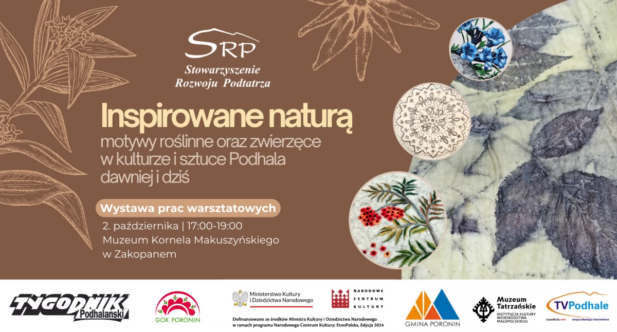 Wystawy, Inspirowane naturą tradycja sztuka Podhala projekcie EtnoPolska - zdjęcie, fotografia