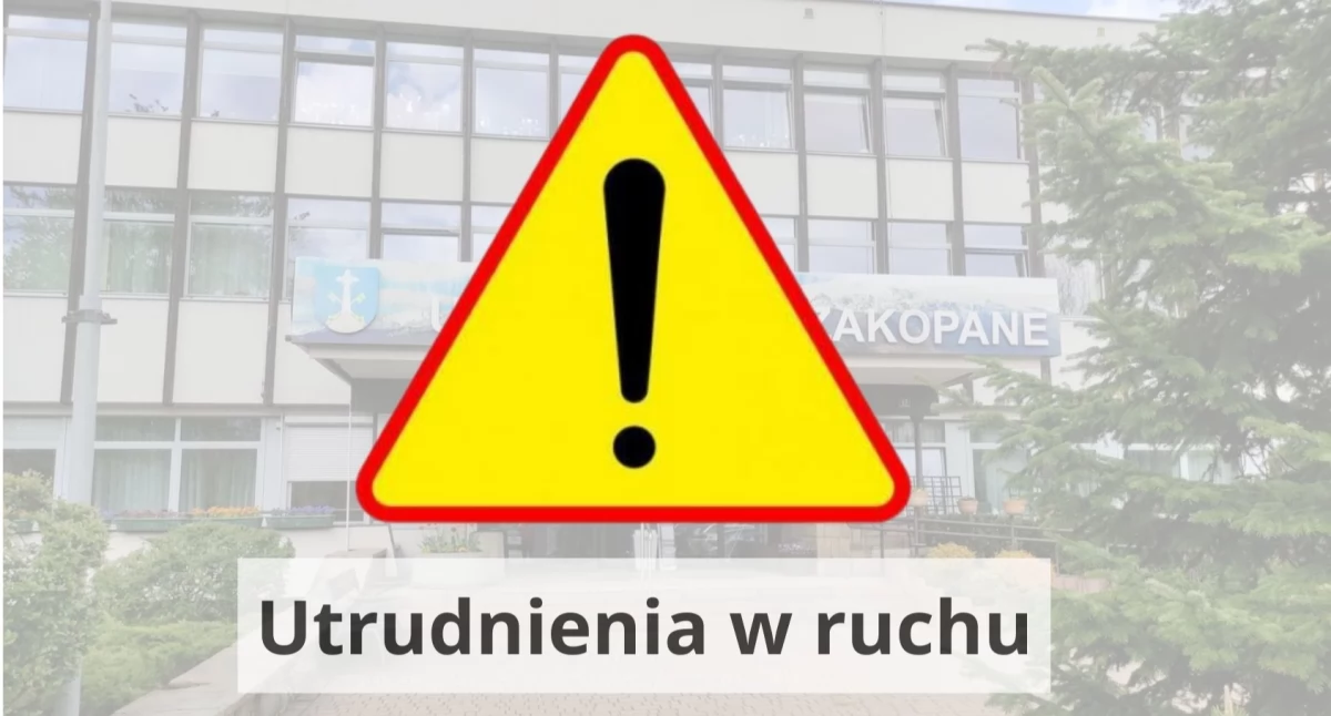 Drogi, Utrudnienia drogowe Szymony Boczna - zdjęcie, fotografia