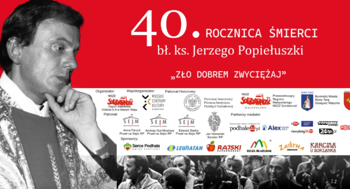 Historia i pamięć, Podhalańska „Solidarność” hołd Jerzemu Popiełuszce - zdjęcie, fotografia