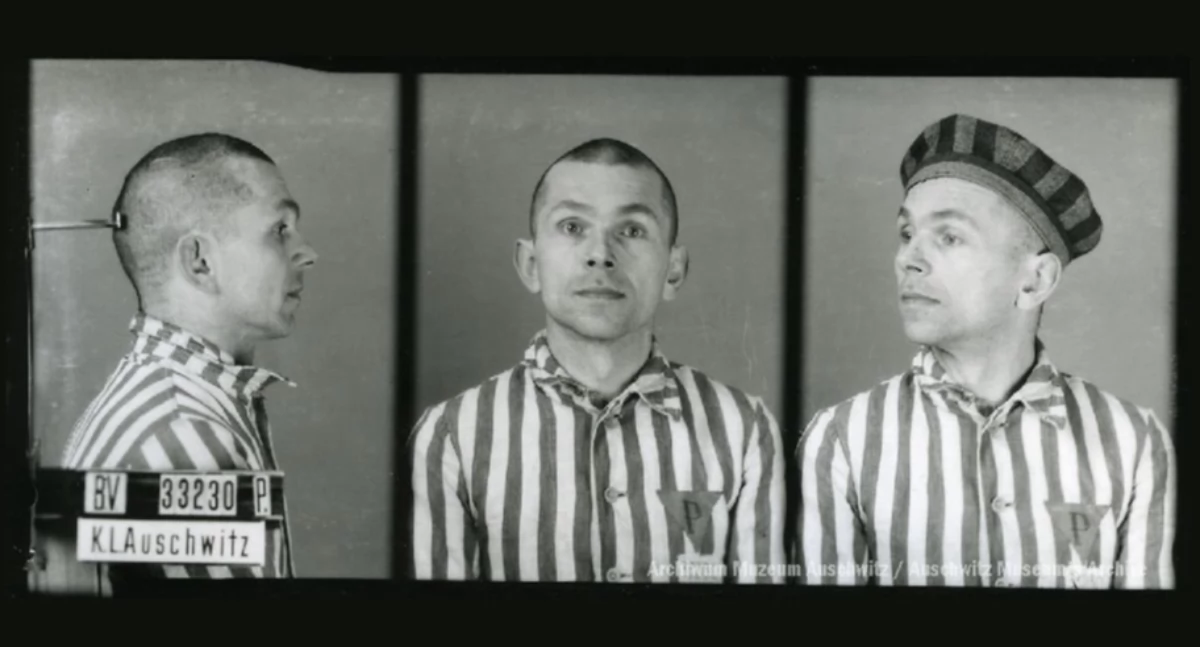 Historia i pamięć, rocznica urodzin Chudoby Frydmana więźnia niemieckich obozów koncentracyjnych - zdjęcie, fotografia