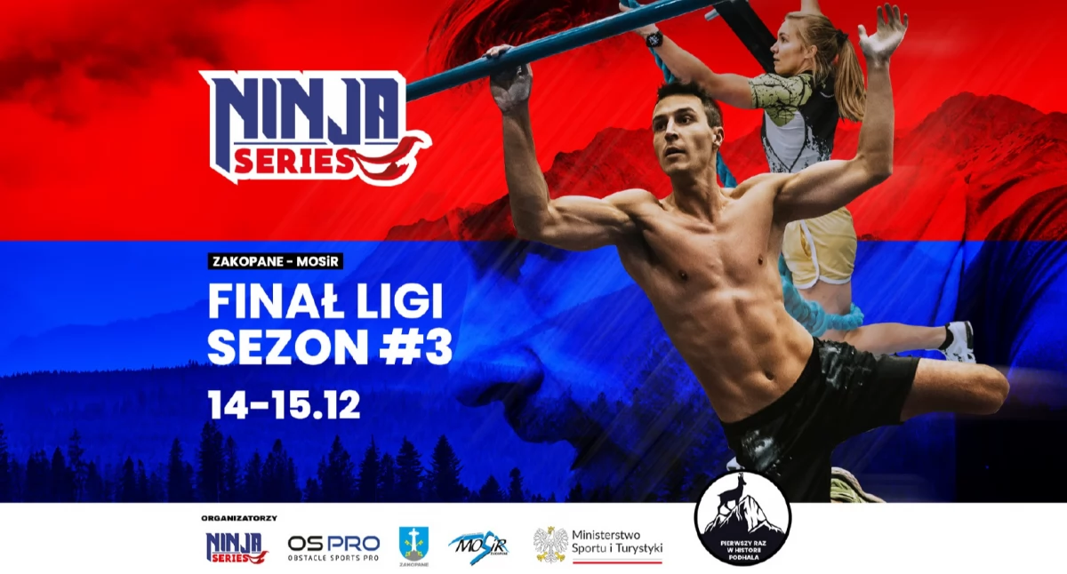 Inne sporty, Zakopane gospodarzem finału Ninja Series - zdjęcie, fotografia
