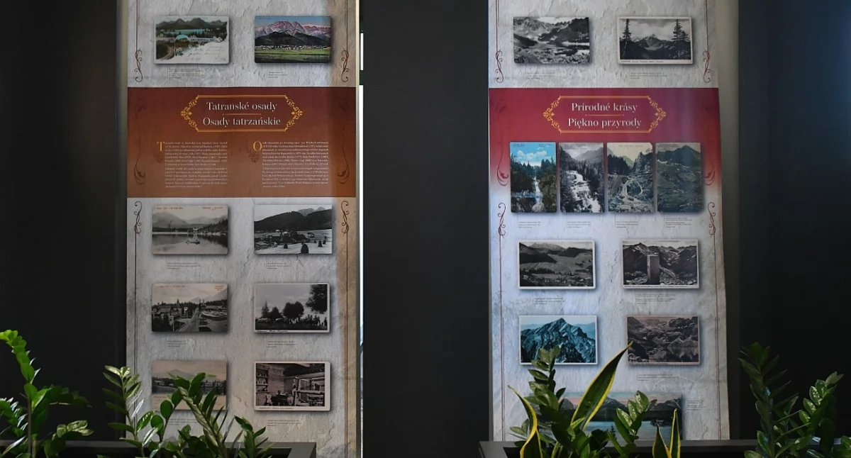 Wystawy, Wystawa pocztówek historycznych „Tatry łączą” dostępna Mediatece Stacja Kultura Zakopanem - zdjęcie, fotografia