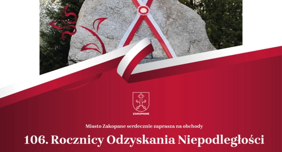 Historia i pamięć, Obchody Rocznicy Odzyskania Niepodległości Zakopanem - zdjęcie, fotografia