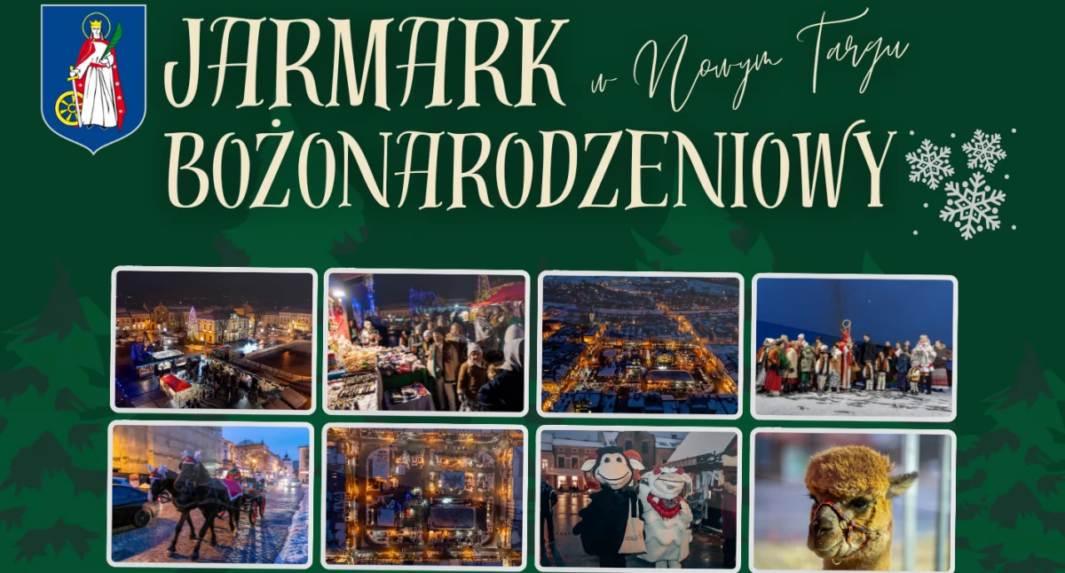 Targi, Jarmark Bożonarodzeniowy Nowym Targu magia świąt sercu miasta - zdjęcie, fotografia